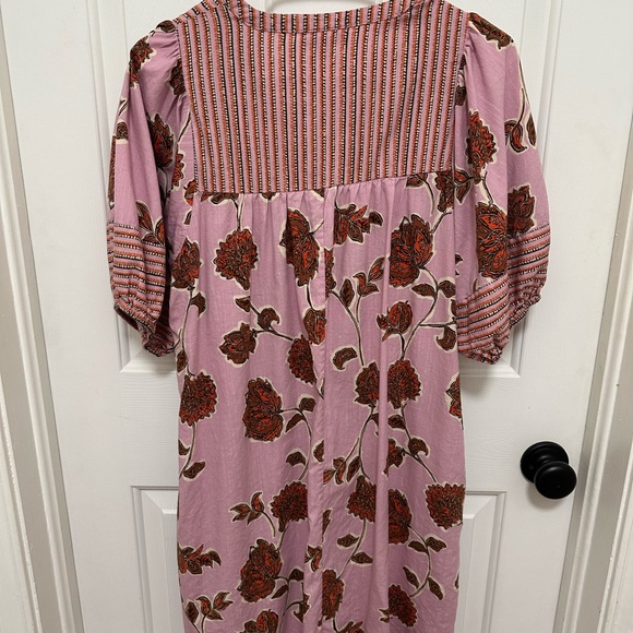 Knox Rose Striped Pink and Red Dress size small - Picture 6 of 6